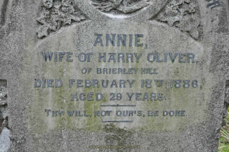 Oliver - Annie (wife of Harry)