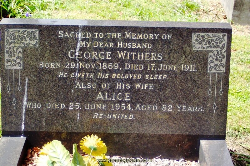 George & Alice Withers