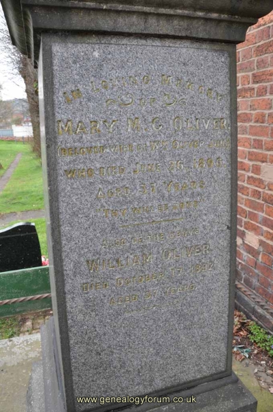 Oliver 2 - William jnr, Mary