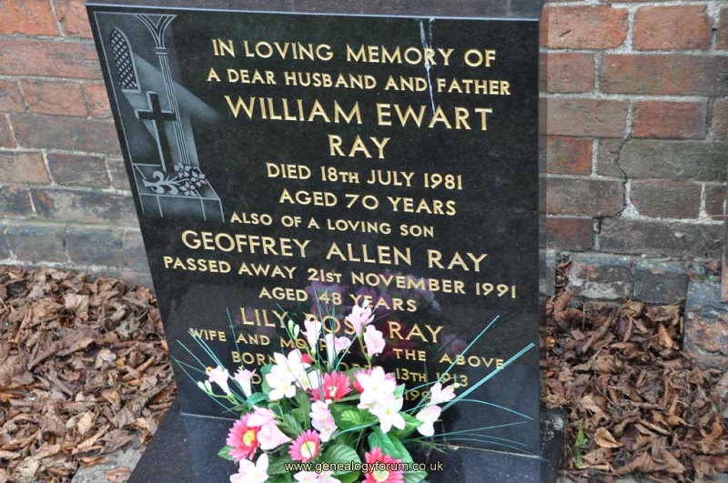 Ray - William, Lily & son Geoffrey