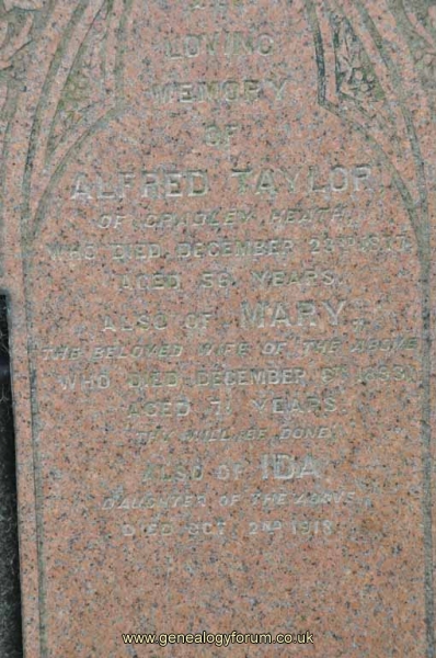 Taylor - Afred, Mary & dau Ida