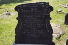 Frederick Weston 1864 - 1930