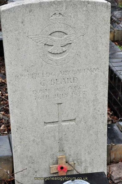 Aircraftman C Beard (KIA)