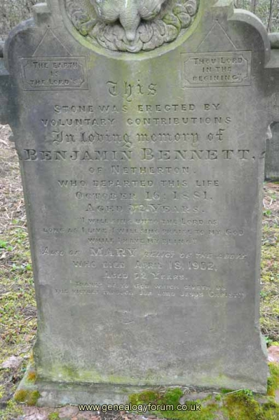 Bennett - Benjamin, Mary