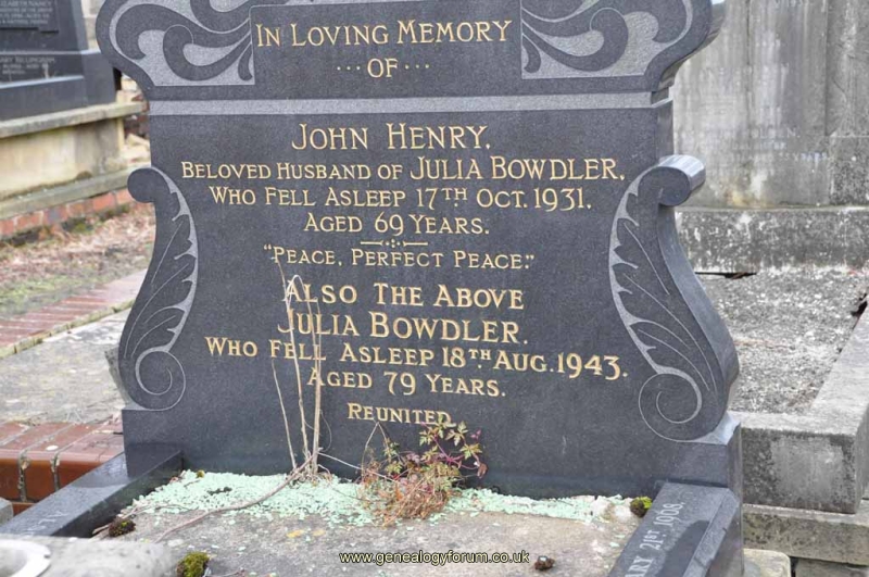 Bowdler 1 - John, Julia