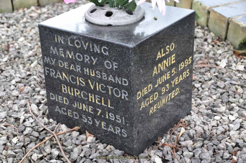 Burchell - Francis Victor, Annie