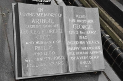 Crewe 2 - George (husband of Phyllis) & brother Arthur