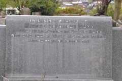 Dunn - George Sylvanus (husband of Cissie)