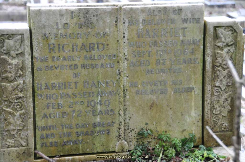 Haney - Richard, Harriet