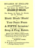 Samuel Cook - French Invasion Poster