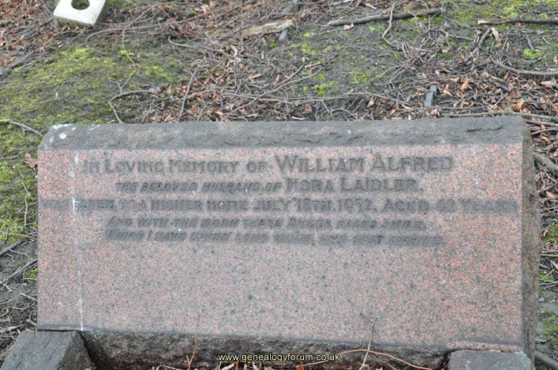 Laidler - William (husband of Nora)