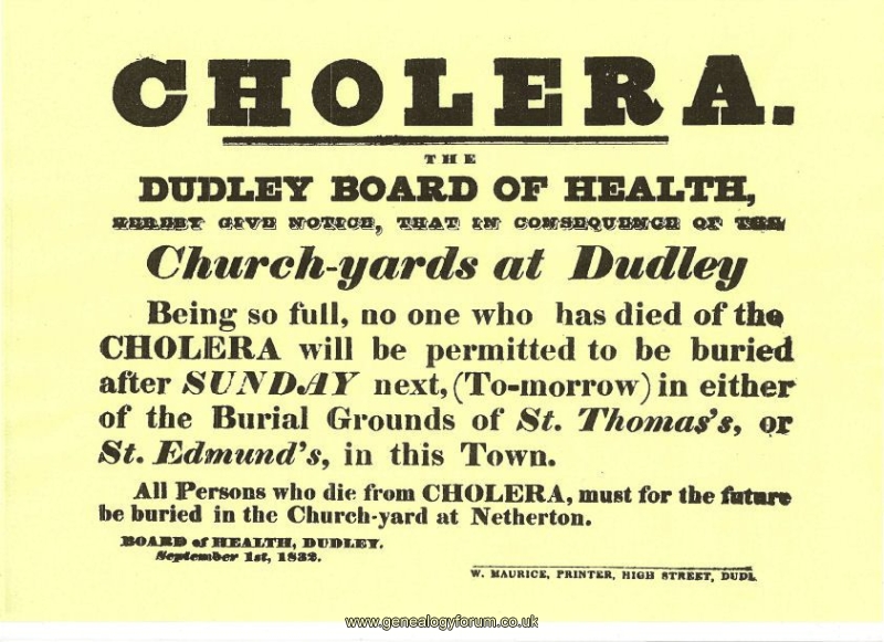 Poster - Cholera