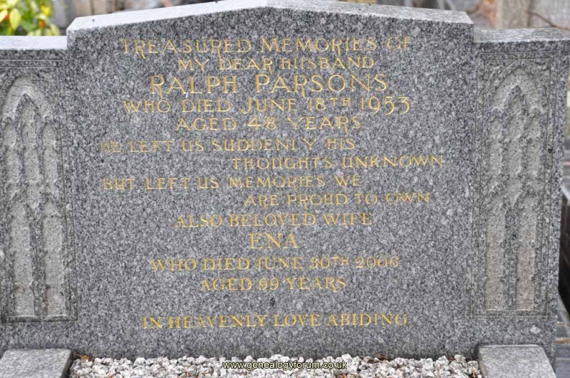 Parsons - Ralph, Ena