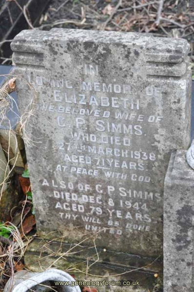 Simms - G P, Elizabeth