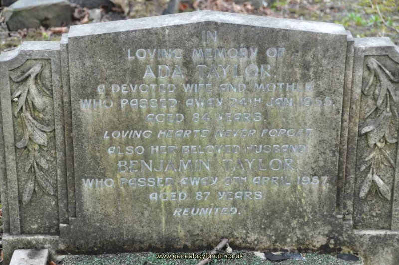 Taylor - Benjamin, Ada