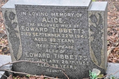 Tibbetts - Edward, Alice