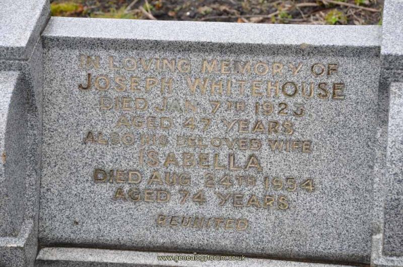 Whitehouse - Joseph, Isabella