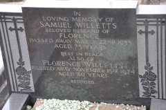 Willetts - Samuel, Florence
