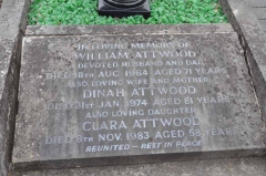 Attwood - William, Dinah and dau Clara