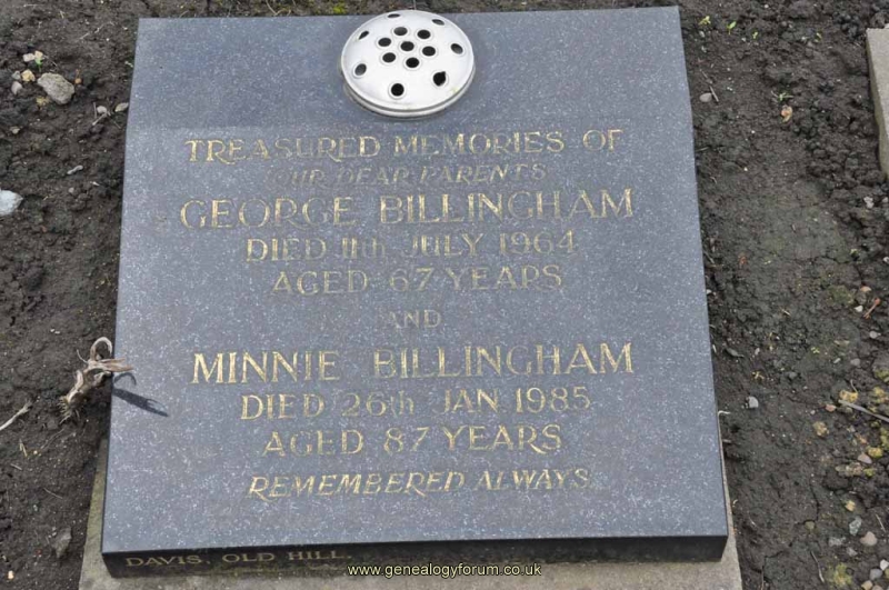 Billingham - George, Minnie