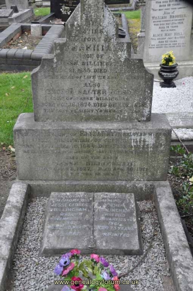 Billingham 1 - Jesse, Elizabeth & sons and Jesse George, Ethel