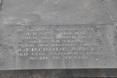 Bills - Frank, Gertrude Alice