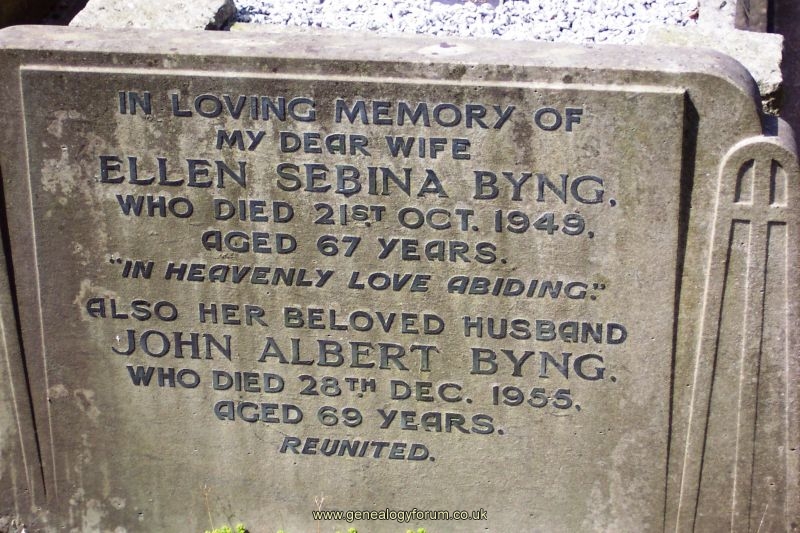 John & Ellen Byng