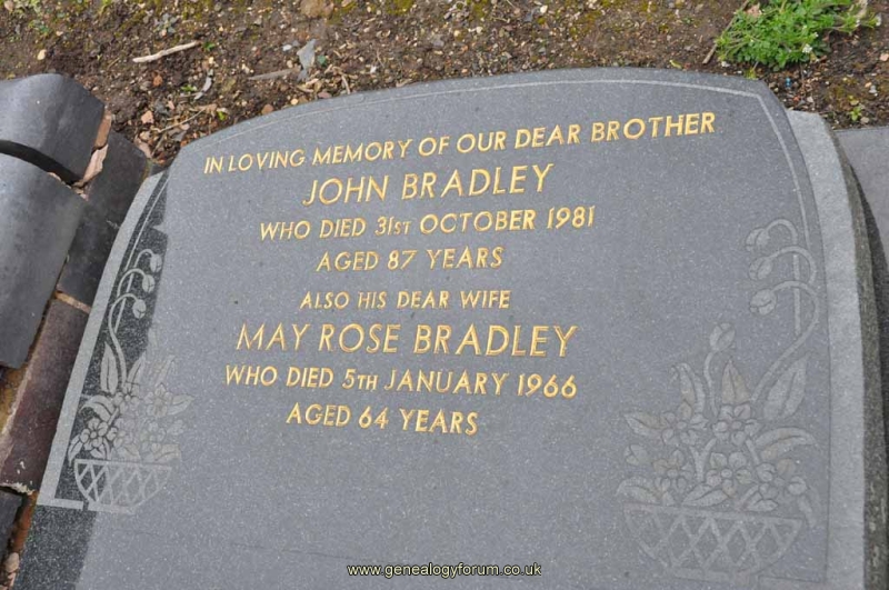 Bradley - John, May Rose