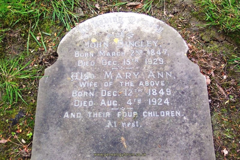 John & Mary Dingley and their 4 Children
