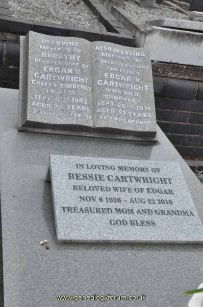 Cartwright - Edgar, Dorothy, Bessie