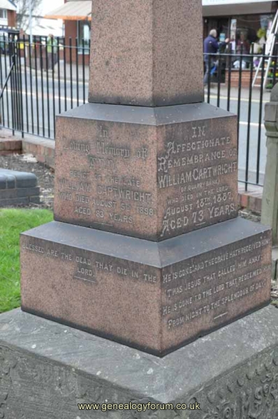 Cartwright - William, Ann