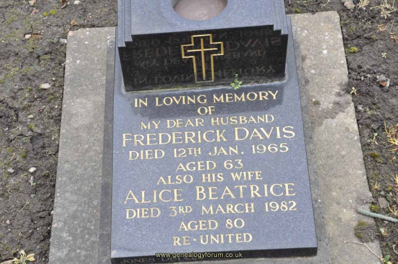 Davis - Frederick, Alice Beatrice