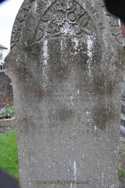 Dawe - Joshua, Mary Elizabeth