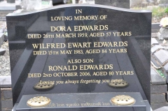 Edwards - Wilfred, Dora & son Ronald