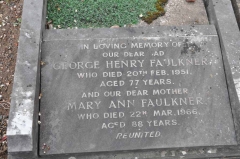 Faulkner - George Henry, Mary Ann