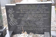 Field - Albert Henry, Ann Maria