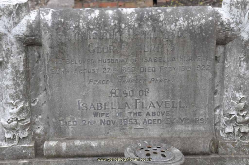 Flavell - George Henry, Isabella