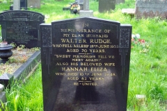 Walter & Hannah Rudge