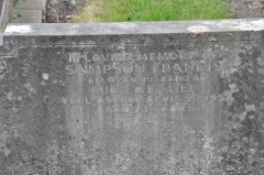 Genner - Sampson Francis (husband of Lucy)