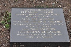 Gilder - Walter, Eleanor & dau Georgina
