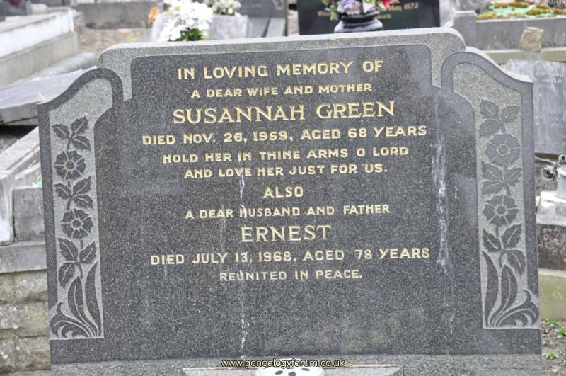 Green - Ernest, Susannah