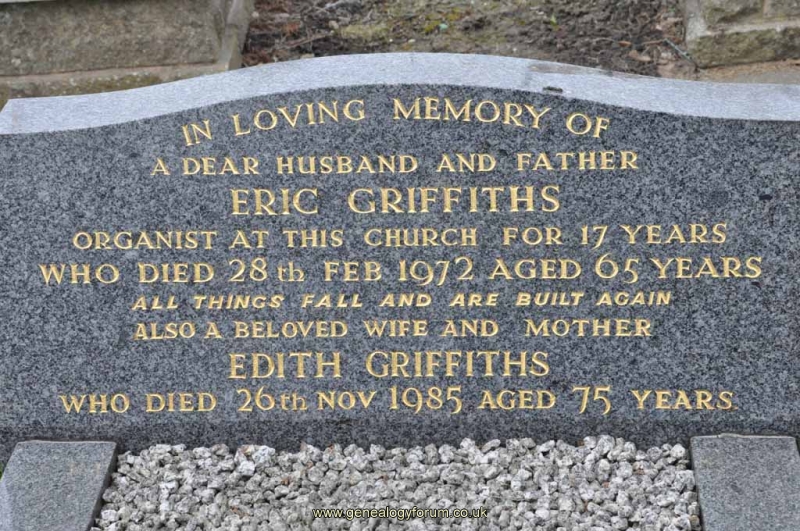 Griffiths - Eric, Edith