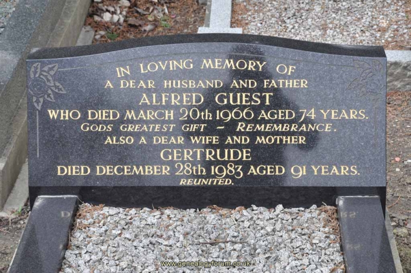 Guest - Alfred, Gertrude