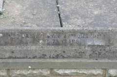Hall 1 - Bert R (date of death)