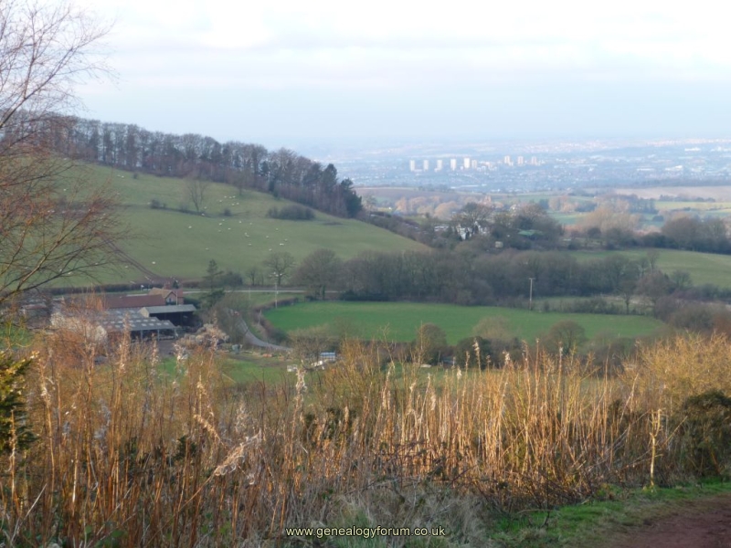 Clent Hill - from the top of Walton Hill