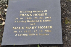 Homer - Frank, Maud Mary