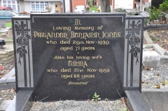 Jones - Philander, Emma