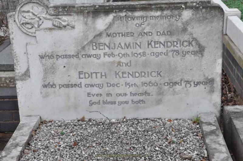 Kendrick - Benjamin, Edith
