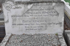 Kendrick - Benjamin, Edith