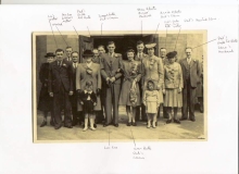 Les Rose and Joan Bate - Marriage 1944